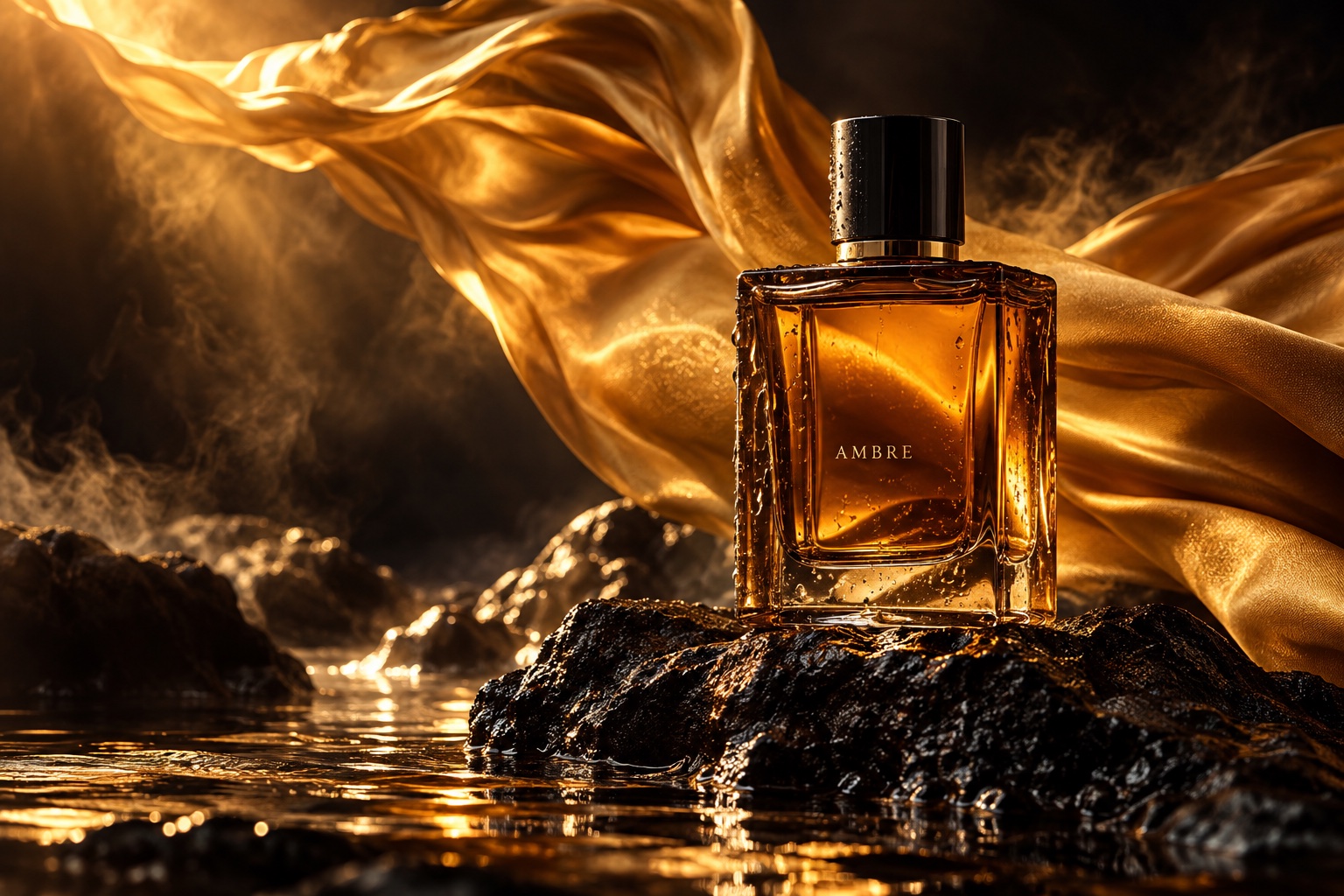 Cinematic perfume campaign